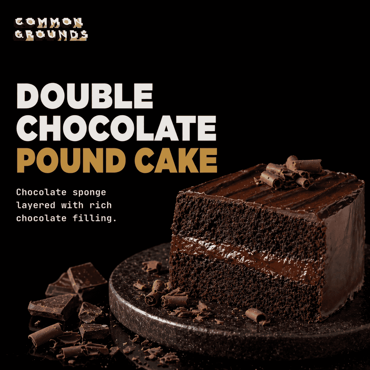 Double Chocolate Pound Cake